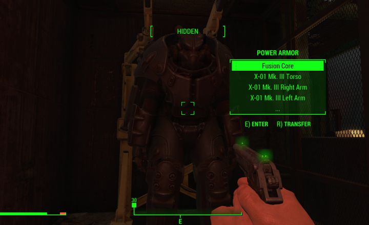 X-01 Power Armor in Fallout 4 Location