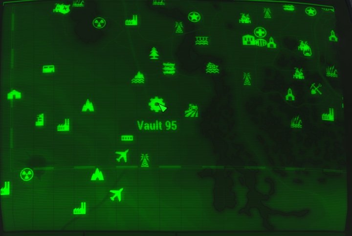 Fallout 4 убежище 88 карта