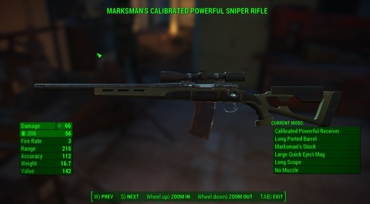 A Sniper Rifle in Fallout 4