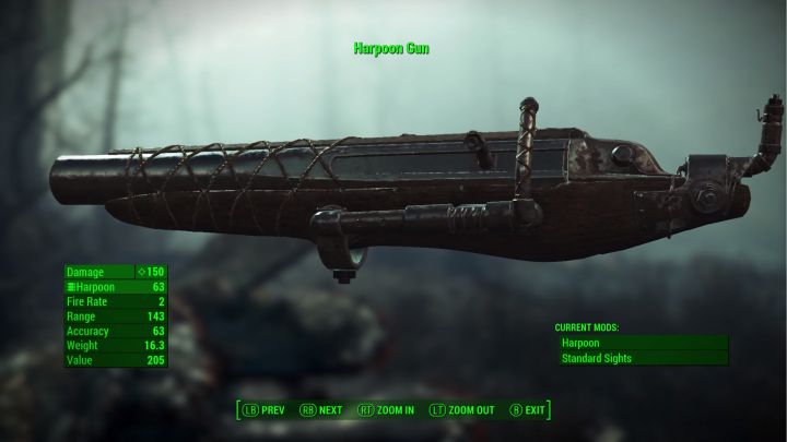 Far Harbor will give us a Harpoon Gun
