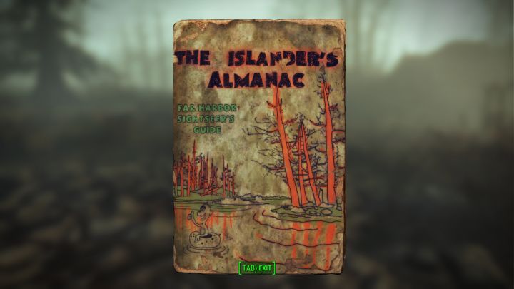 Fallout 4 Far Harbor Islander's Almanac Magazine Locations
