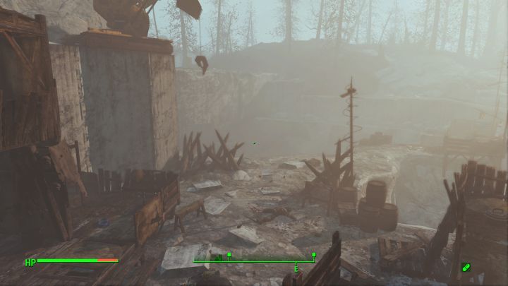 Look for the door to go inside this quarry in Fallout 4