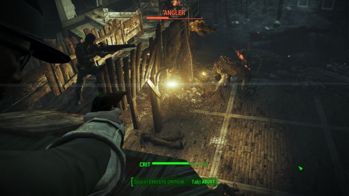 The Angler enemy in Fallout 4's Far Harbor DLC