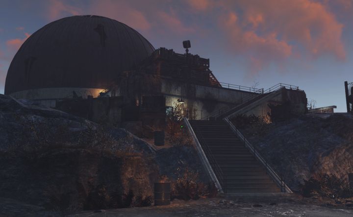 Acadia, home of DiMA and the Synth Refugees on the Island in the Far Harbor DLC. This is where Kasumi is to be found.