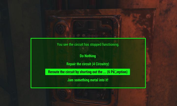 Skill Check in Fallout 4 Far Harbor DLC