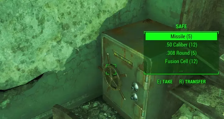 Safes will contain leveled loot on the next visit to a cleared area