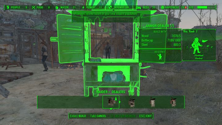 The wasteland warlord perk in Fallout 4