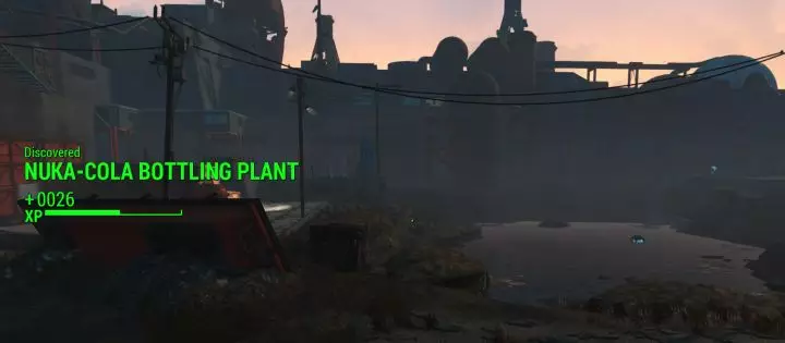 The Nuka Cola Bottling Plant in Fallout 4 Nuka World