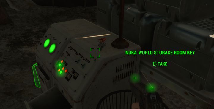 Storage key in Nuka World