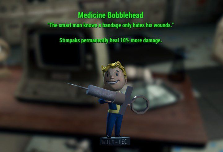 The Medicine Bobblehead in Fallout 4